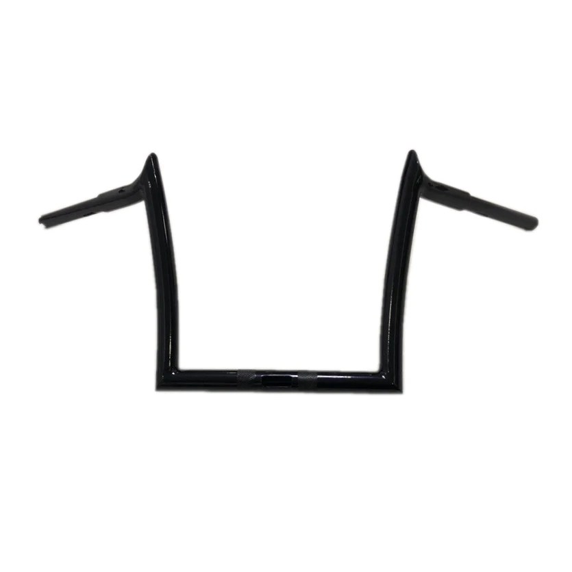 

Motorcycle 1-1/4" Handlebars 12" 14" 16" Rise Drag Bars For Harley Fat Boy Breakout Road King Steering Wheel