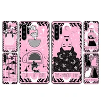 cute tarot pink for samsung note 20 ultra 10 pro plus 8 9 m02 m31 s m60s m40 m30 m21 m20 m10 s m62 m12 f52 phone case
