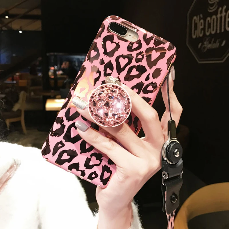 Bling Dimaond чехол для телефона iPhone 11 Pro XR XS MAX X 8 7 6 6s Plus силиконовый держатель