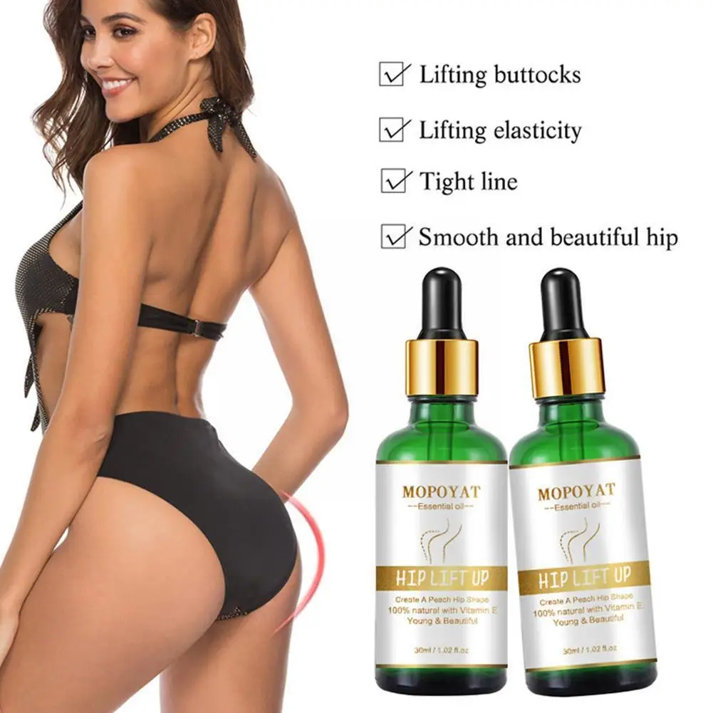 

30ML With Dropper Butt Massage Essential Oil Shaping Butt Oils Plumping Firming Massage Lifting Buttocks Essential Oils