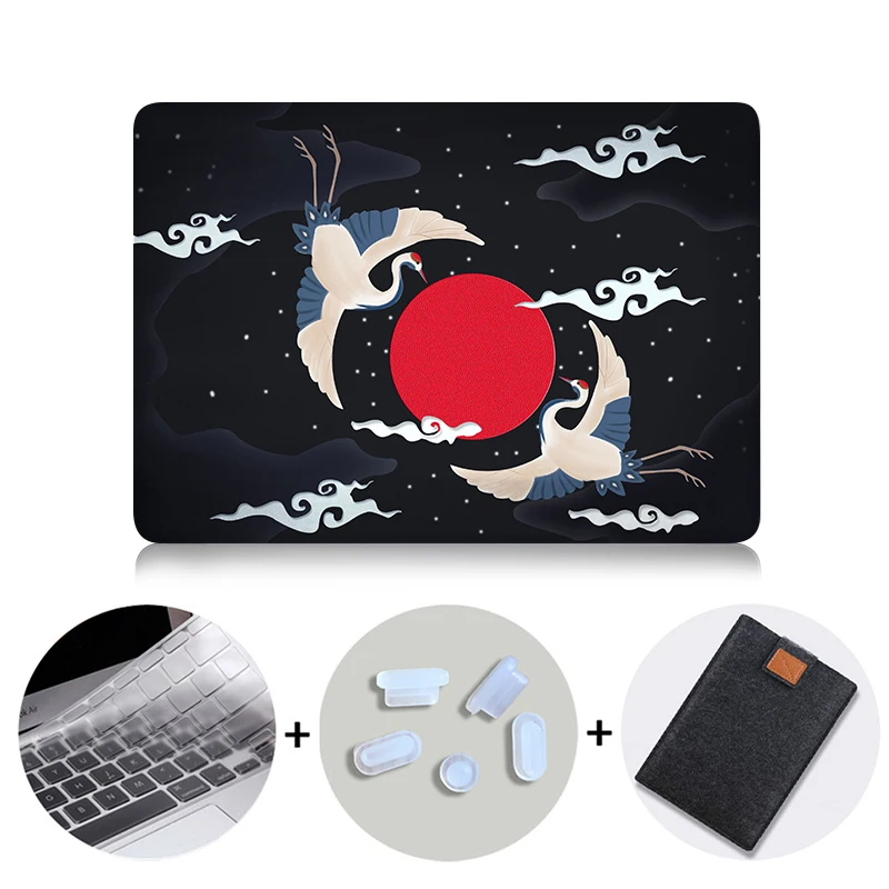 Чехол MTT для ноутбука Macbook Air Pro retina 11 12 13 15, жесткий чехол с сенсорной панелью для mac book Pro 13,3, 15,4 дюймов, сумка для ноутбука - Цвет: MB03
