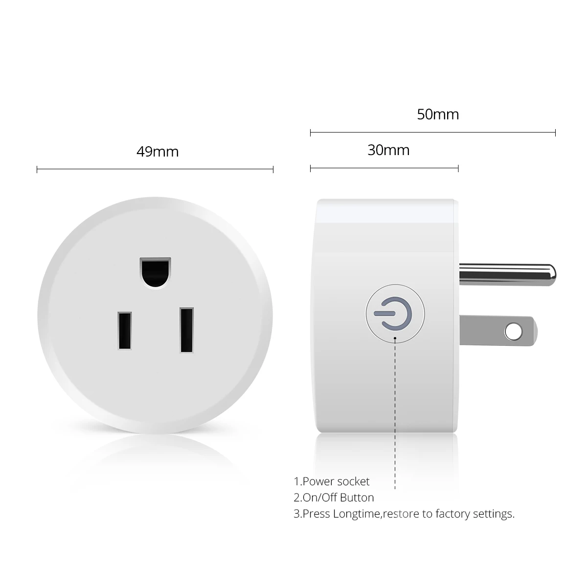 Светодиодная лампа с Wi-Fi и розеткой для Apple Homekit | Обустройство дома