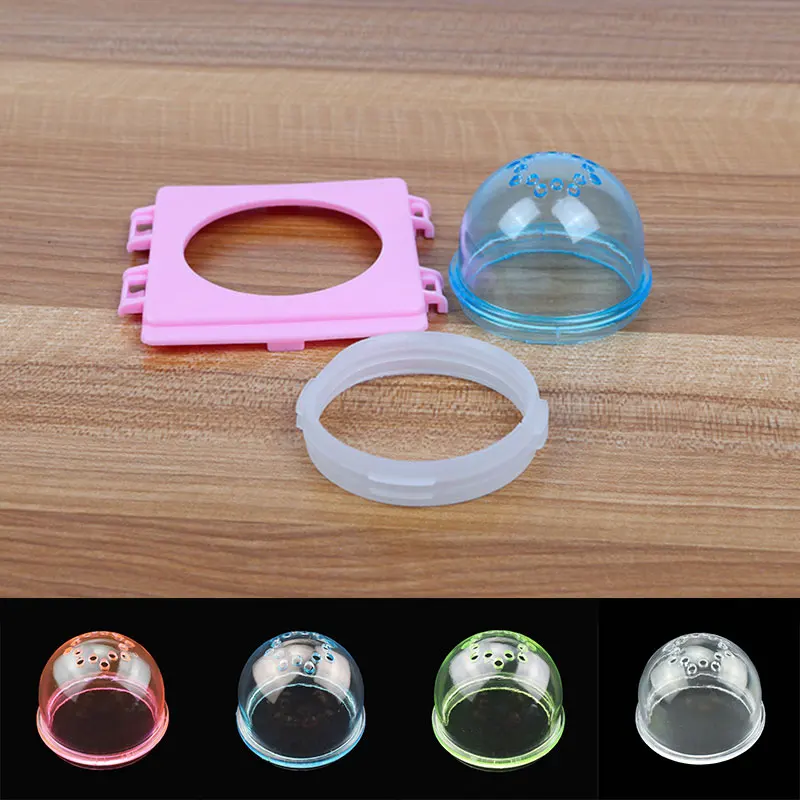 

Duarble Cage Cap Hamster Tunnel Cage Interface Fitting External Pipe Connection Plate Tunnel Stopper Plug Baffle Pet Toys