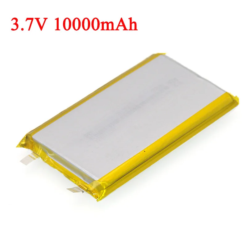 3,7 V полимерная литиевая батарея 10000mAh большой емкости планшетный компьютер, мобильный блок питания DIY батареи