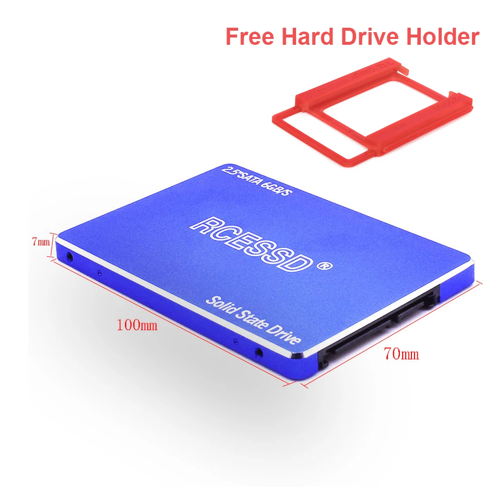 RCESSD металлический SATA III 2 5 дюйма 60 ГБ 120 240 480 Гб жесткий диск HD HDD 1 ТБ SSD напрямую с