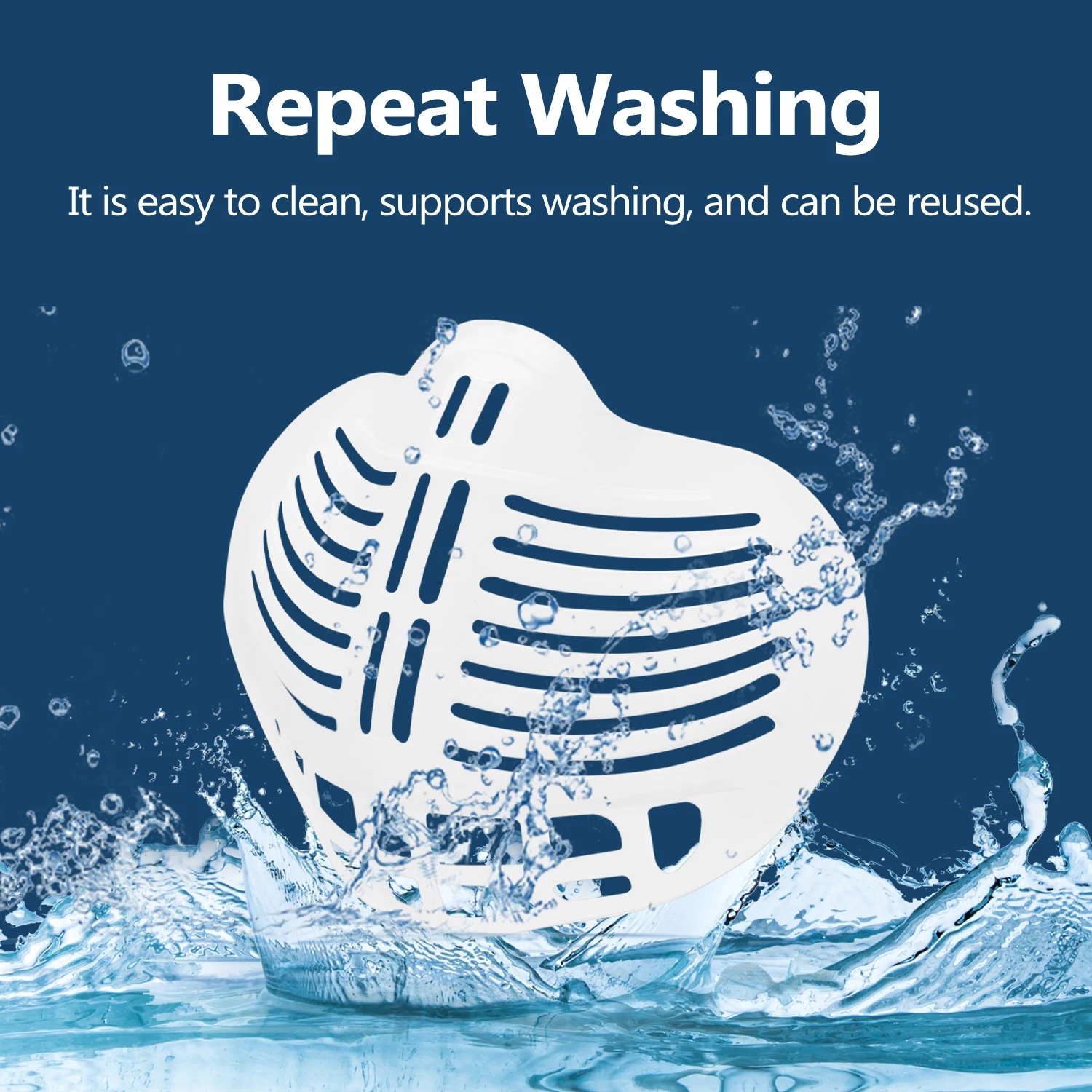 Держатель для маски водонепроницаемый дышащий портативный многоразовый