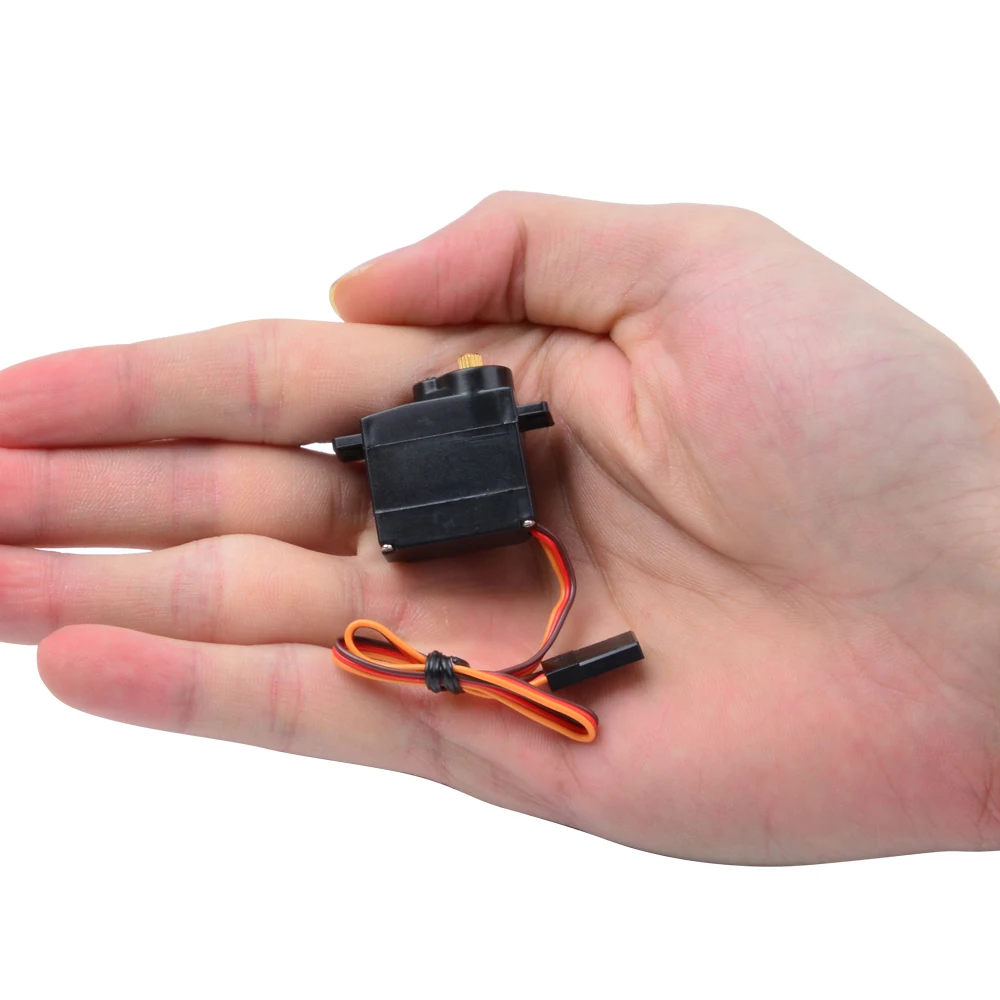 JX-Servo PDI-1109MG para coche a control remoto, 4 unidades, 9g, 2,5 kg, engranaje de Metal, n&uacute;cleo digital, Servo para 1/18 ala fija, coche, barco, Robot, brazo, helic&oacute;ptero-1