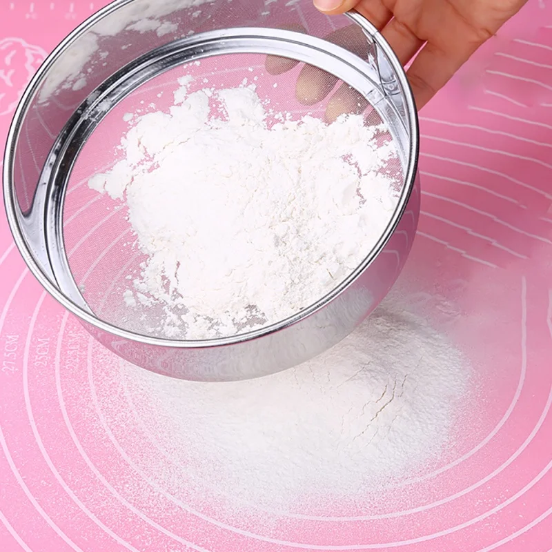 Сито для муки ручное сито из нержавеющей стали инструмент выпечки тонкий