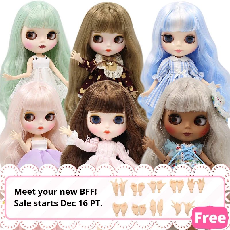 Ледяная фабрика Blyth кукла шарнир тело DIY игрушки BJD 30 см 1/6 модные куклы девочка подарок Специальное предложение на продажу