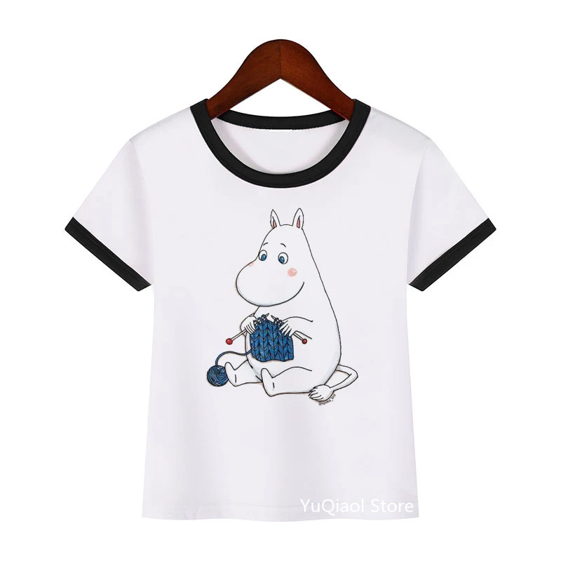 Camiseta Harajuku kawaii de dibujos animados para ni&ntilde;os, ropa de verano para beb&eacute;s, ni&ntilde;os y ni&ntilde;as-1