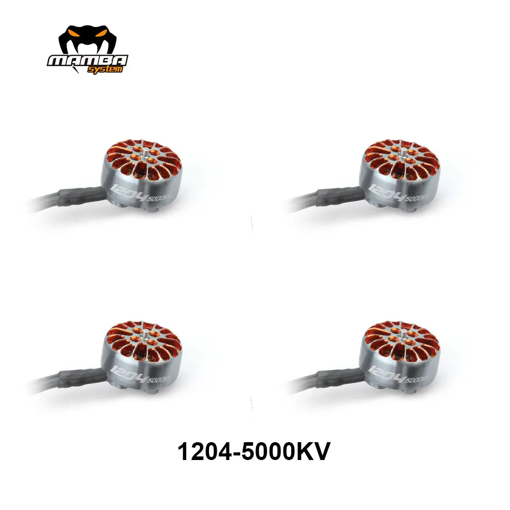 Diatone-Motor sin escobillas Mamba Toka 1204, 5000KV, motores FPV de Dron, 9X 9mm/M2, apto para h&eacute;lices de 1.6in-2.5in-0