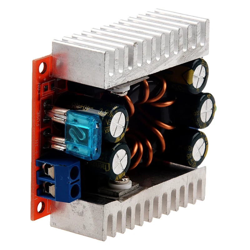 Горячая Распродажа DC/DC 15A Бак Регулируемая 4 32V постоянного тока 12V до 1 2 5V