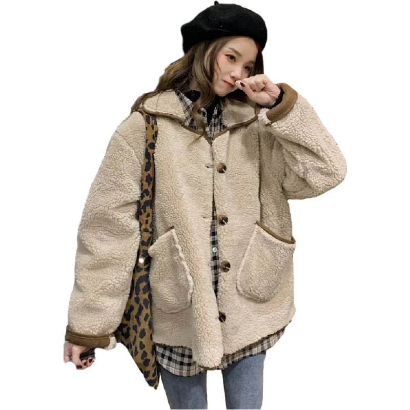 

2021 New Womens Parkas Winter Jacket Women Plus Size Outwear Long Parka Mujer Cotton Padded Overcoat Casual Oversize Coat Female