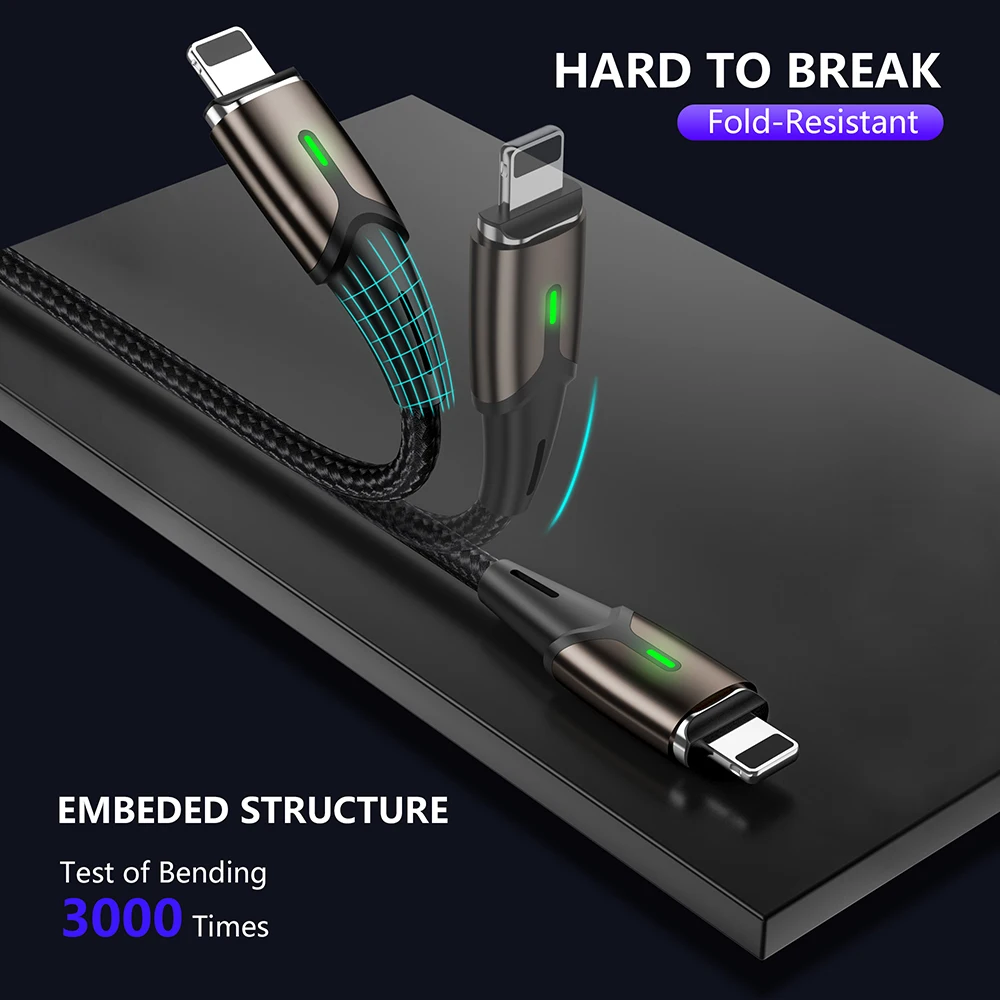 Магнитный зарядный кабель Micro Usb MANTIS 3m 2m 1m для Iphone samsung светодиодный магнитный кабель синхронизации данных 3A кабель быстрой зарядки type C