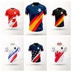 Лидер продаж 2021, Спортивная футболка, США, Испания, Германия, Франция, Канада, Джерси, высокое качество, Джерси национальной команды