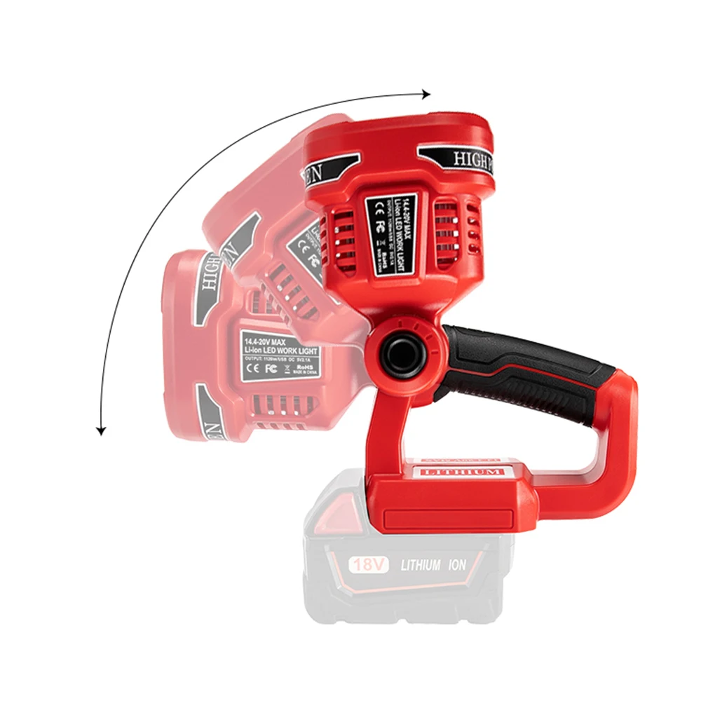 구매 WAKYME 무선 LED 토치 작업 빛 손전등 캠핑 스포트라이트 USB 비상 조명 밀워키 M18SLED-0 M18 18 볼트 배터리 구매 WAKYME 무선 LED 토치 작업 빛 손전등 캠핑 스포트라이트 USB 비상 조명 밀워키 M18SLED-0 M18 18 볼트 배터리