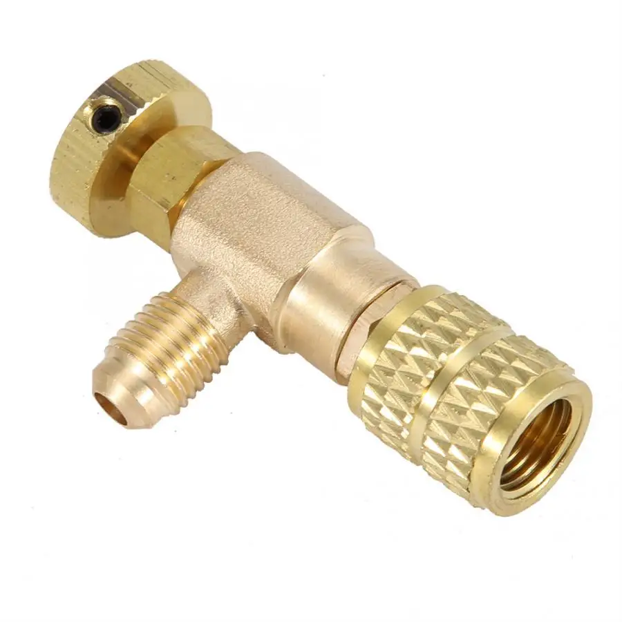 2 шт. жидкий предохранительный клапан для кондиционера R410A R22 1/4 дюйма|Запчасти