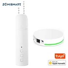 Zemismart Zigbee роликовый затеняющий двигатель работает с Apple Homekit, требуется док-станция, встроенный аккумулятор, глухой двигатель, голосовое управление Siri