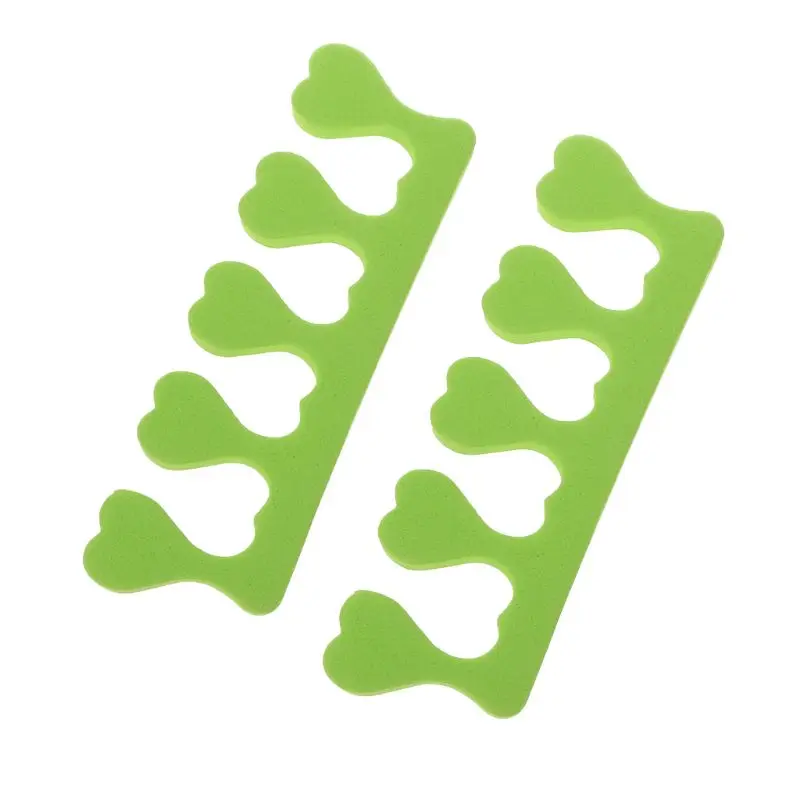 2 шт. губка для разделения пальцев ног|Инструмент ухода за ступнями| |