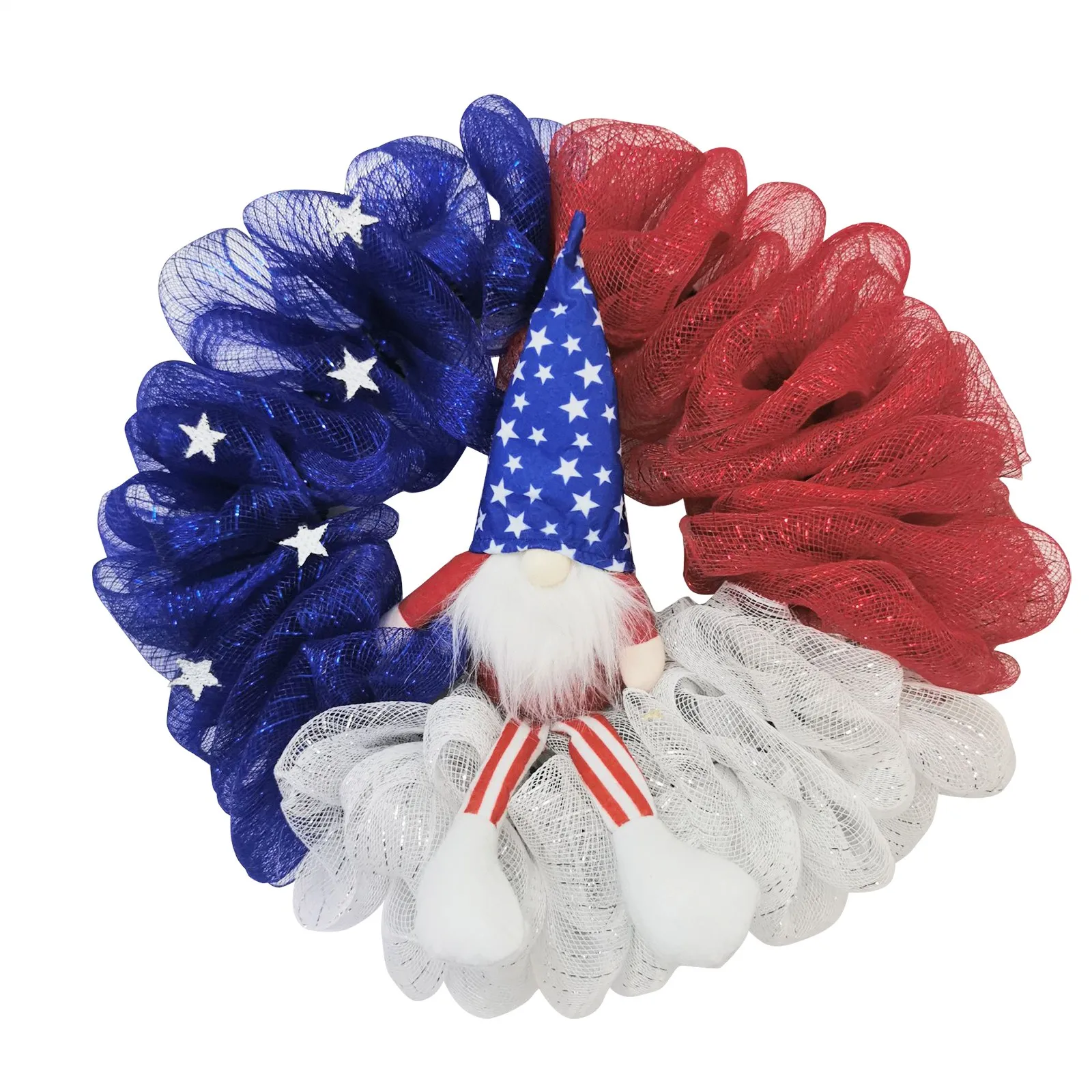 

USA Independence Day Wreath Patriotic Wreath Independence Day Decoration Veterans Day Decor Party Spring Decoration