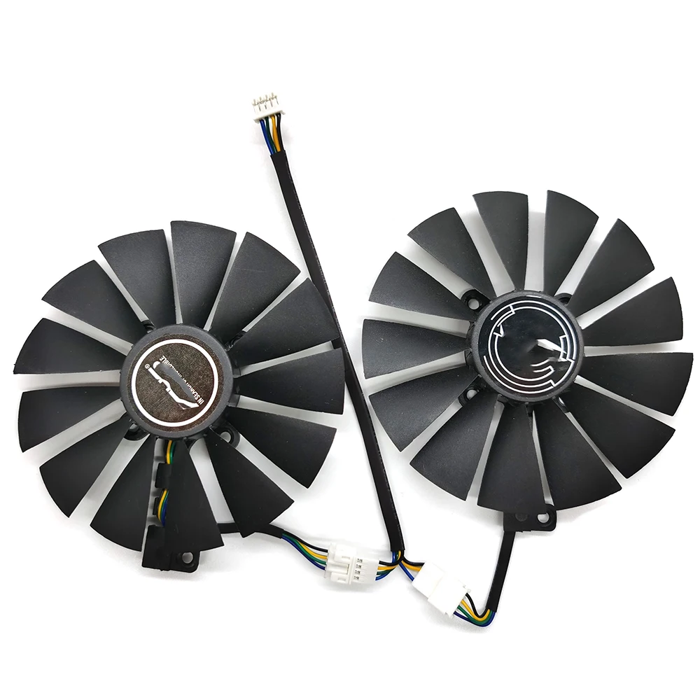Вентилятор для видеокарты ASUS STRIX RX570 T129215SM 12 в пост. Тока 0 25 А | Компьютеры и офис