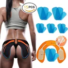 Стимулятор мышц гидрогелевый, сменные наклейки для стимуляции мышц бедер и EMS