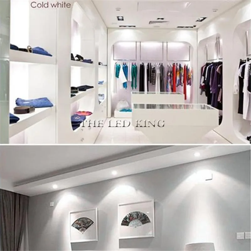 Dimmable COB Светодиодный прожектор 9 Вт 12 15 18 светодиодные лампы 85 265 в GU10 Светодиодная
