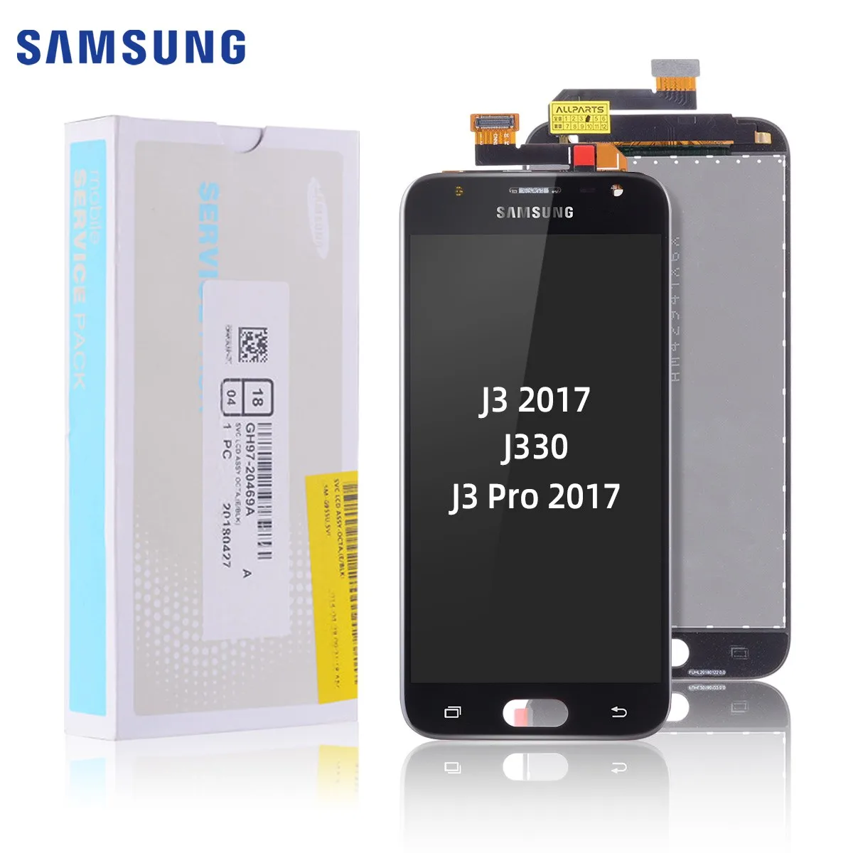 J3 Pro 2017 J330 ЖК сенсорный экран для samsung с рамкой Оригинальный Для рамкой| |