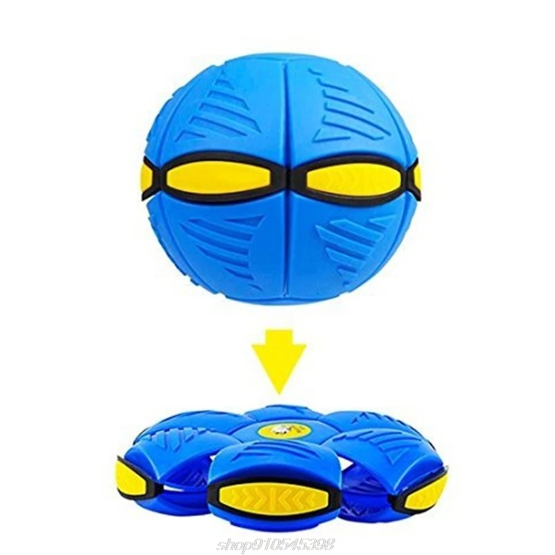 

Flying UFO Flat Throw Disc Ball With LED Light and music Magic Flying Ball F03 21 Dropshipping