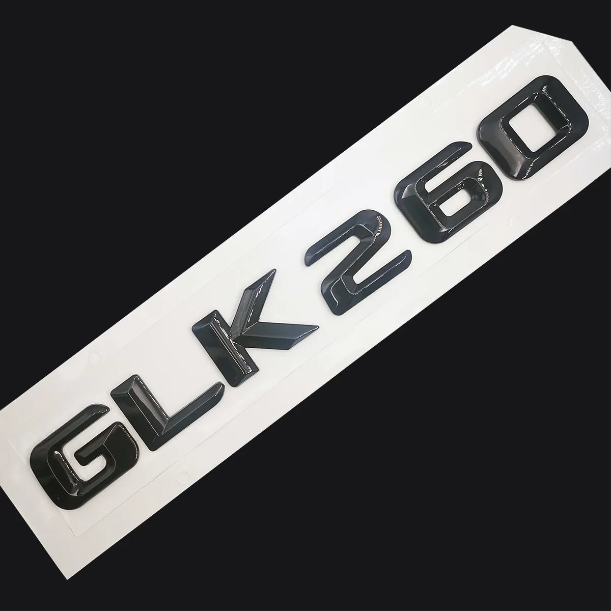 Оригинальный размер 1:1 Автомобильная эмблема заднего хвоста цифры-буквы