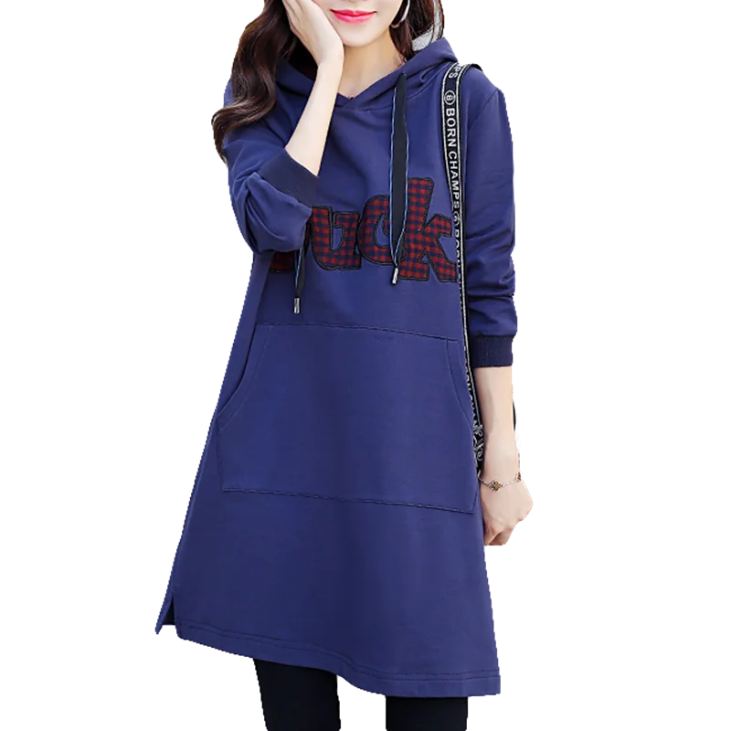 Vrex Women clothing Autumn and winter New Arrival 2019 good quality Prevalent Hoodies Big pendulum Long coat for woman | Женская одежда