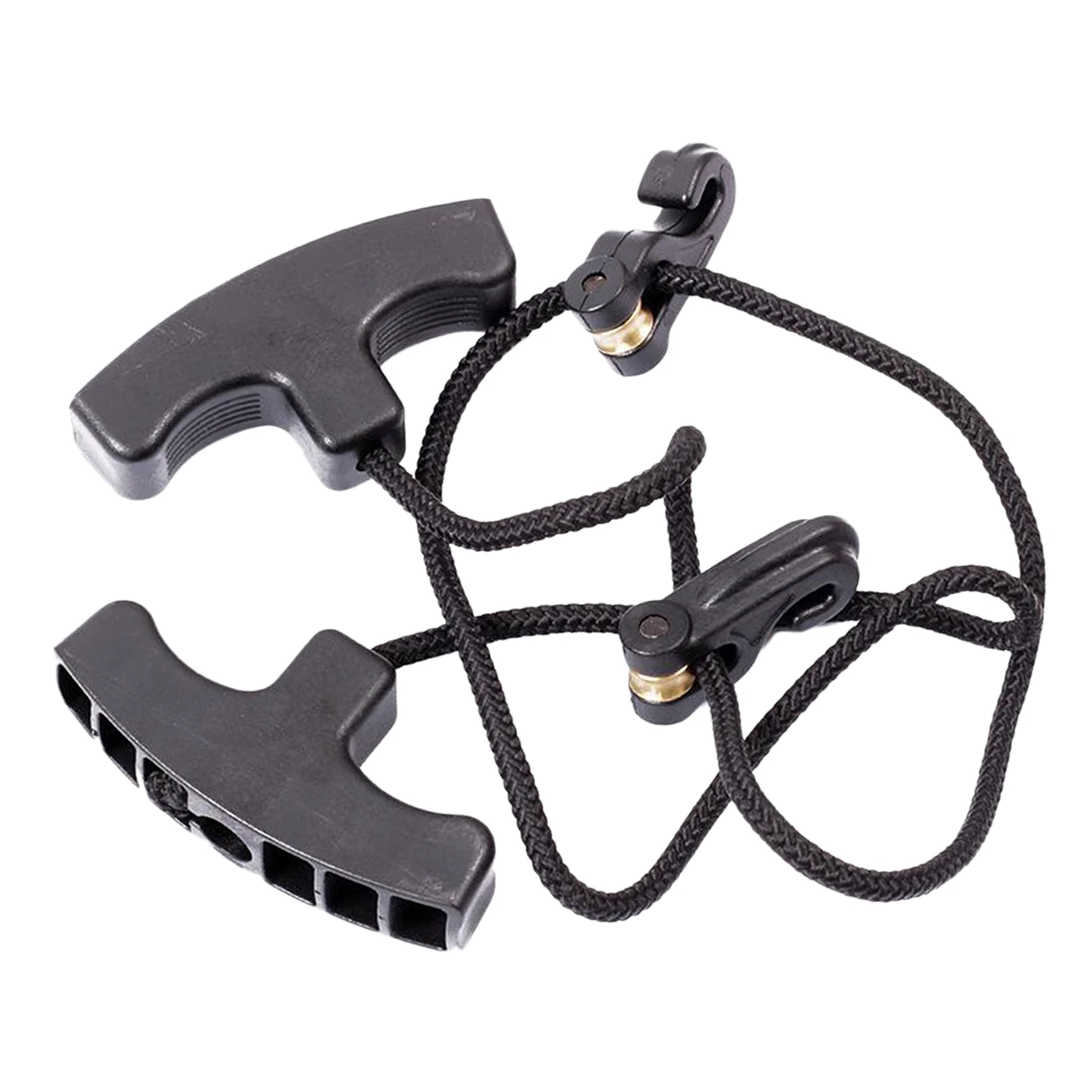 

Archery Cross-bows Cocker Rope Device Double Handle Bow String Long Bow Stringer Bowstring Install Tool Hunting Shooting Assist