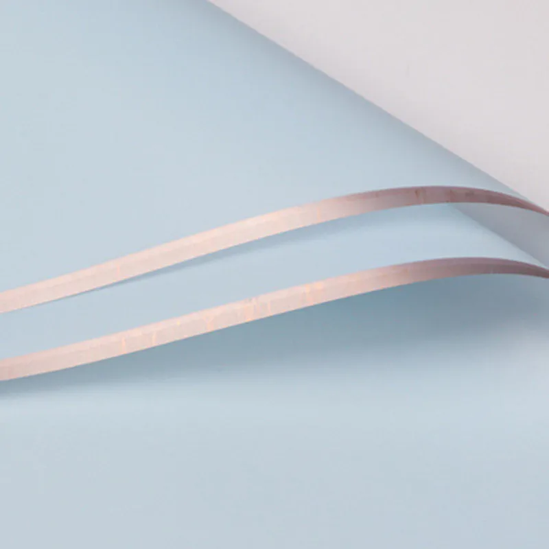 5 шт. Золотая рамка роза цветок оберточная бумага сделай сам корейский стиль пленка желе водостойкая