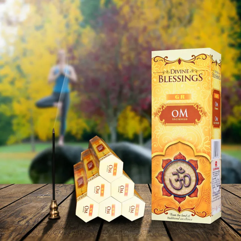 Благовония для йоги палочки ручной работы Индийские благовония дымовые свечи