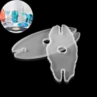 Нестандартная силиконовая подставка для вина, прозрачная подставка для вина, силиконовые формы для бокалов вина, фурнитура сделай сам