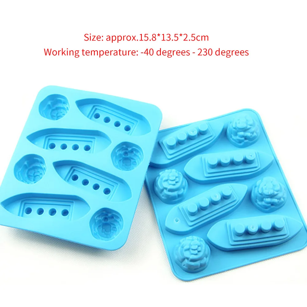 Пищевой нетоксичный эластомер Титаник Айсберг лоток с формой для кубиков льда