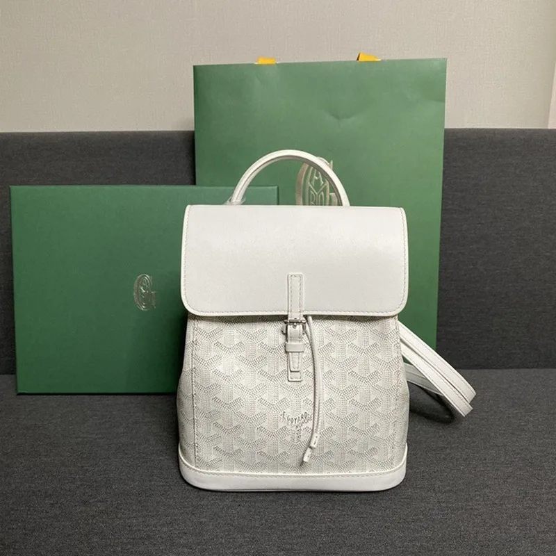 

Fashion trend high-end Alpin mini backpack can diagonally cross multifunctional backpack, elegant leather large capacity handbag