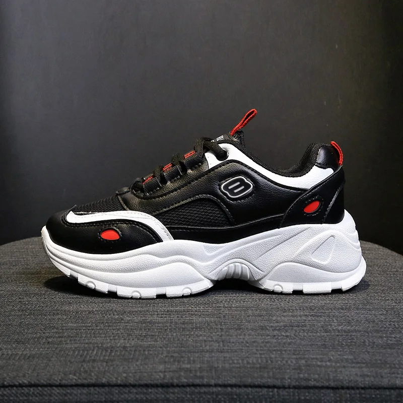 Женские кроссовки для бега QWEDF розовые на плоской подошве летние модные