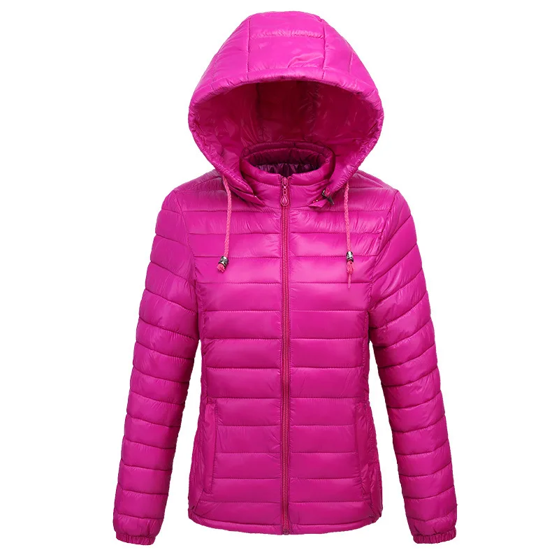 Модный хлопковый женский тонкий пуховик большого размера хлопковое пальто с