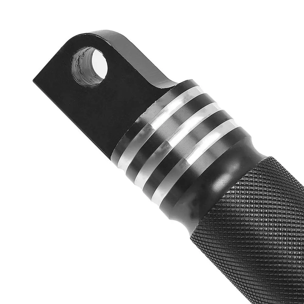 Запчасти для мотоциклов кафе гонщик подножки Передняя Задняя черная подходят