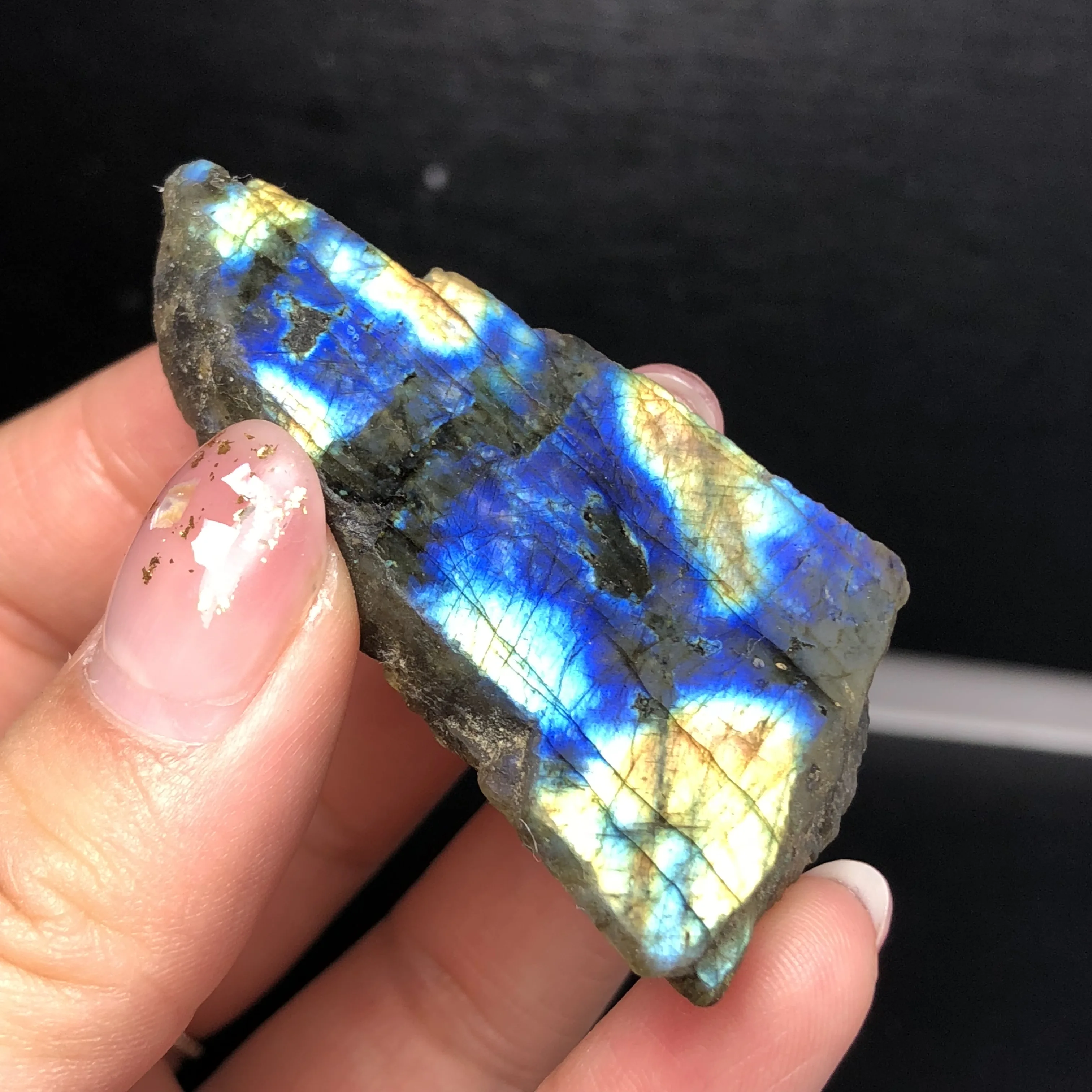 Естественный неправильной формы Лабрадор минеральное сырье камень Медитативная