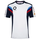 Мужская быстросохнущая Спортивная футболка с цифровой печатью для езды на мотоцикле BMW