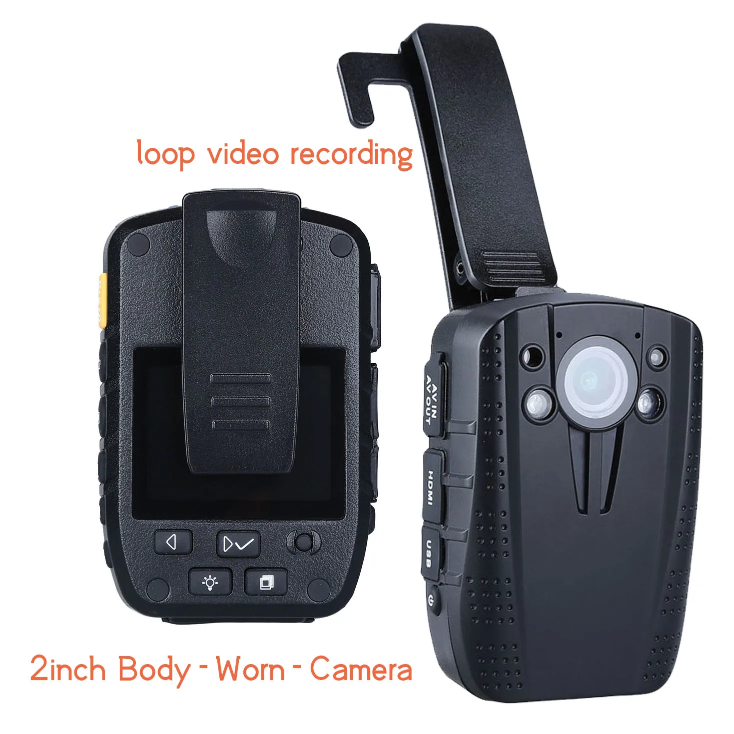 Новая HD1 1296P камера для тела с аудио записью носимая полицейская встроенная