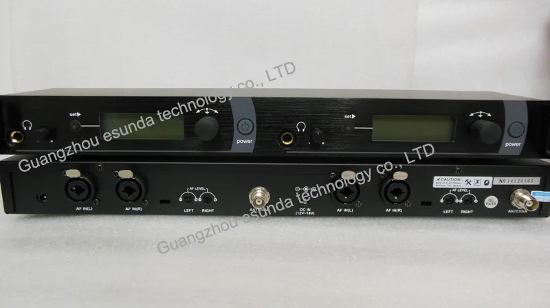 Приемники с двойным передатчиком система мониторинга в ушах наушниками