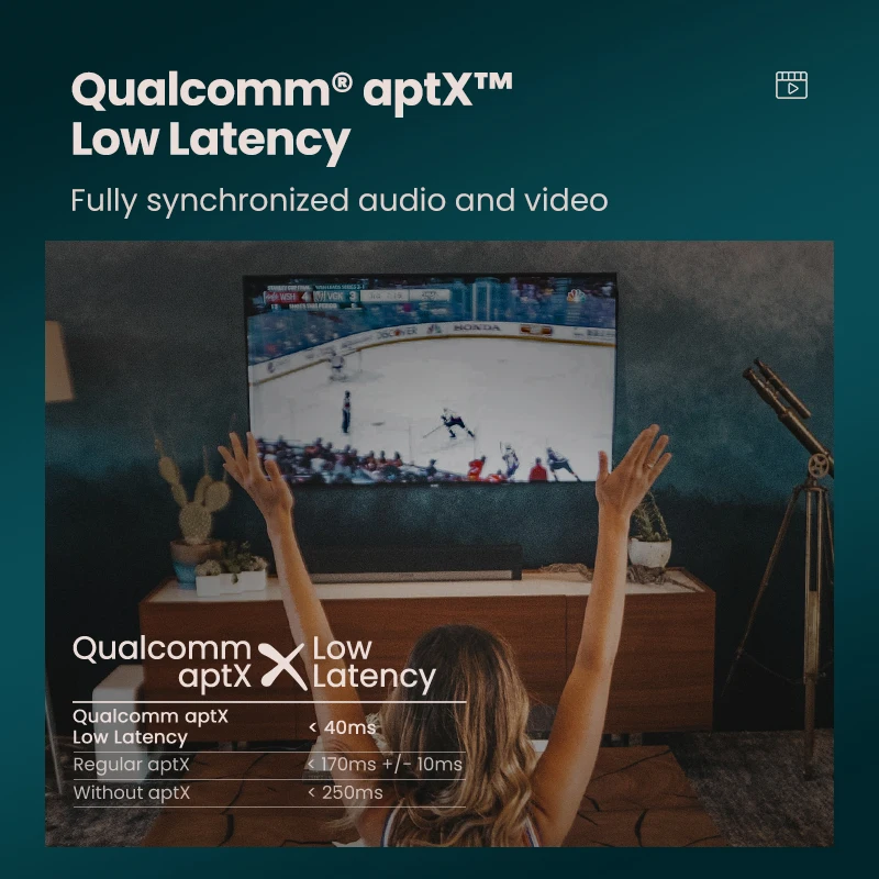 Bluetooth передатчик UGREEN 5 0 для ТВ ПК PS4 aptX LL SPDIF Toslink цифровой оптический аудио
