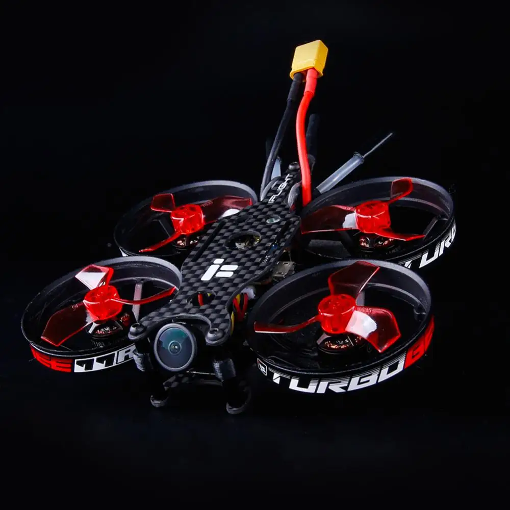 Квадрокоптер iFlight TurboBee 77R 2-4S FPV гоночный Дрон Whoop RC sucex Micro F4 12A 200 мВт Turbo Eos2 PNP BNF |