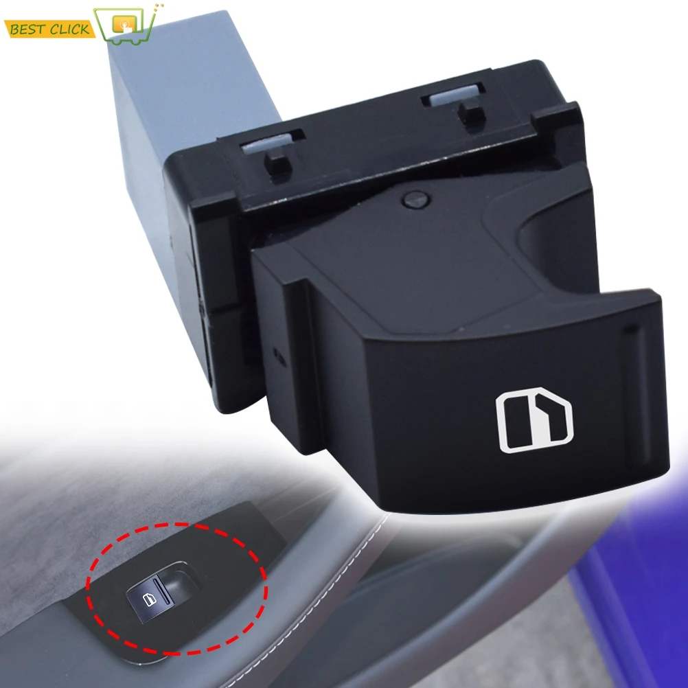 

Мощный переключатель для стеклоподъемника, боковой переключатель двери, электрическая кнопка управления для Volkswagen Golf Passat B6 CC Caddy MK3 2004 - 2019