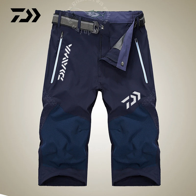 Летние шорты для рыбалки одежда Daiwa мужские уличные Спортивные укороченные брюки