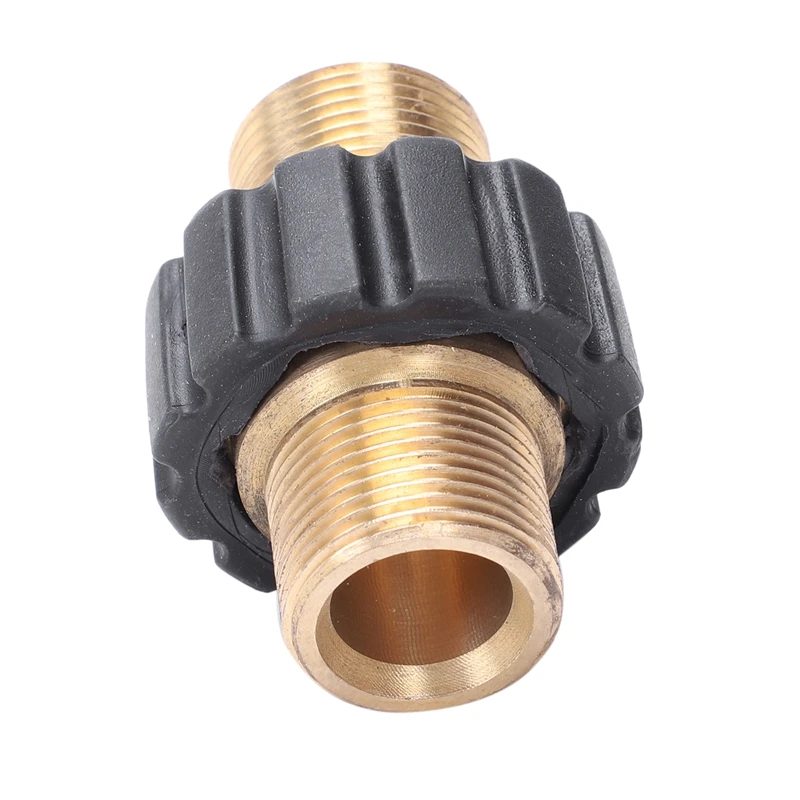 

Pressure Washer Hose Quick Connector, M22 Metric Male Thread Fitting, TWIS375