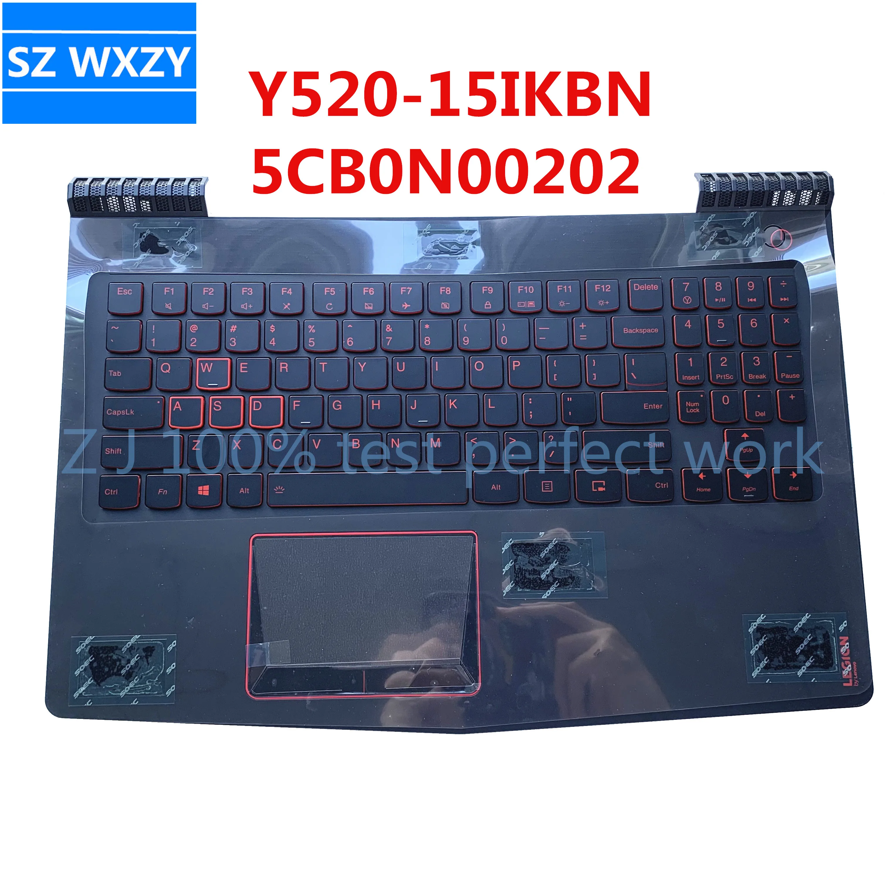 Клавиатура с подсветкой и корпусом C верхняя сенсорная панель для ноутбука 5CB0N00202